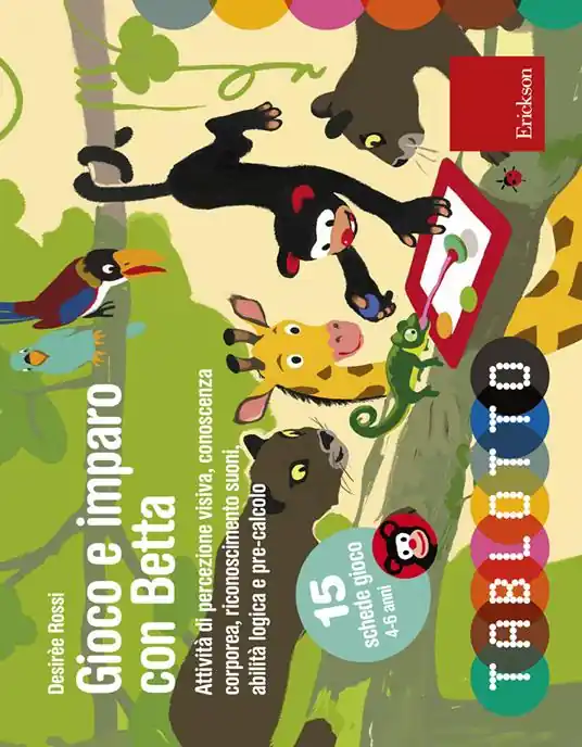 Miglior Prezzo Gioco e imparo con Betta. Attività di percezione visiva, conoscenza corporea, riconoscimento suoni, abilità logica e pre-calcolo. Con 15 schede gioco 4-6 anni