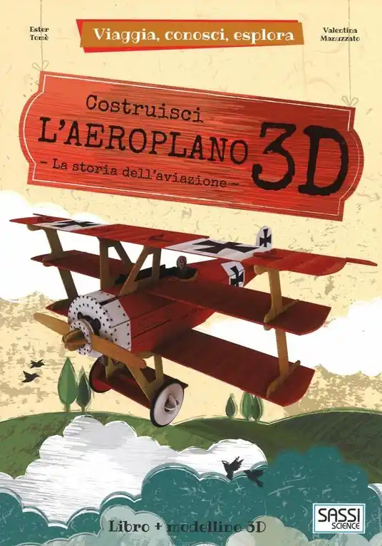 A Buon Prezzo Aeroplano 3D. Viaggia, conosci, esplora. Ediz. a colori. Con Giocattolo