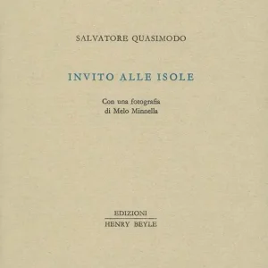 Nuova Collezione Invito alle isole. Con una fotografia di Melo Minnella