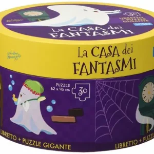 La casa dei fantasmi. Ediz. a colori. Con puzzle gigante Occasione Imperdibile
