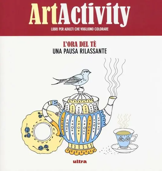 Di Tendenza Art activity. Ora del tè. Una pausa rilassante. Ediz. illustrata