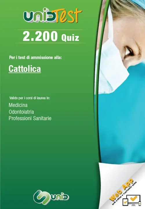 Ultime Pezzi 2.200 quiz. Per il test di ammissione all‘Università Cattolica. Valido per i corsi di laurea in medicina, odontoiatria e professioni sanitarie. Con Contenuto digitale (fornito elettronicamente)