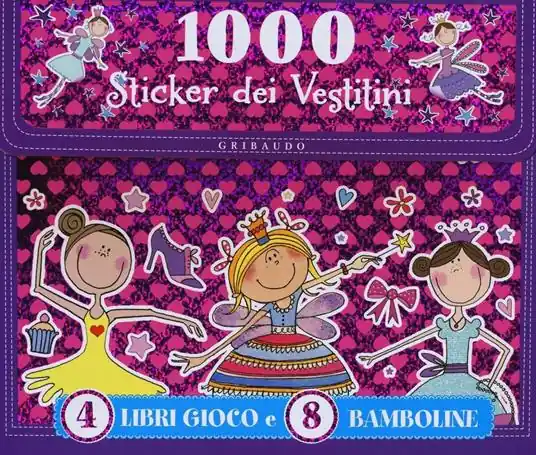 Di Tendenza 1000 stickers dei vestitini. Con adesivi. Ediz. a colori. Con Adesivi