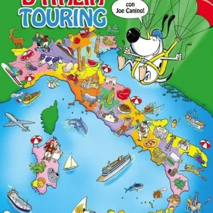 L‘ atlante d‘Italia Touring con Joe Canino. Con adesivi Ordina Subito