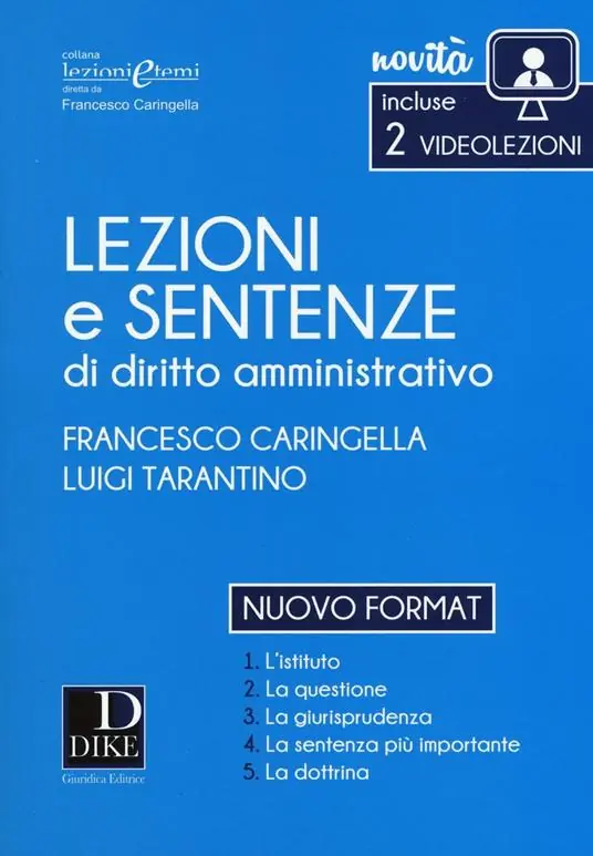 Promozione Lezioni e sentenze di diritto amministrativo 2017. Con Contenuto digitale per download e accesso online