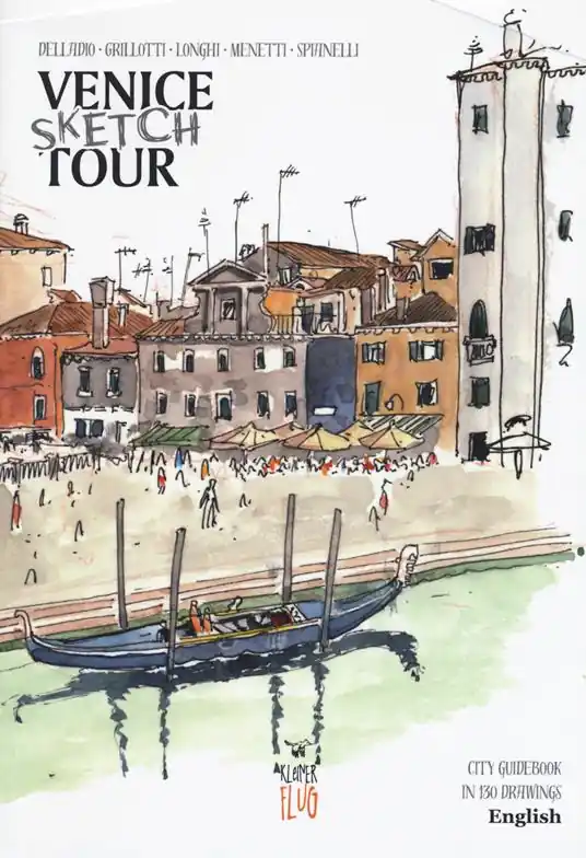 Venezia Sketch Tour. Guida turistica della città in 130 illustrazioni. Ediz. inglese Economico