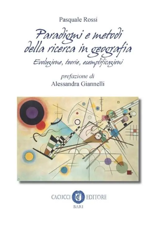 Promozione Paradigmi e metodi della ricerca in geografia. Evoluzione, teoria, esemplificazioni