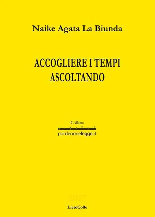 Accogliere i tempi ascoltando Prezzo Scontato
