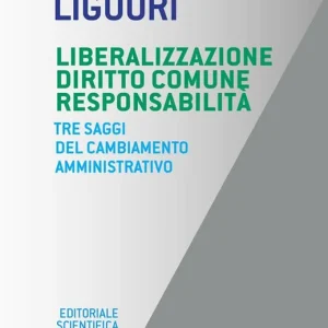 Liberalizzazione diritto comune responsabilità. Tre saggi del cambiamento amministrativo Occasione