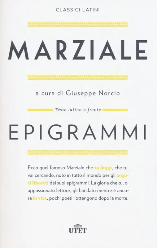 Offerta Lampo Epigrammi. Testo latino a fronte. Con e-book