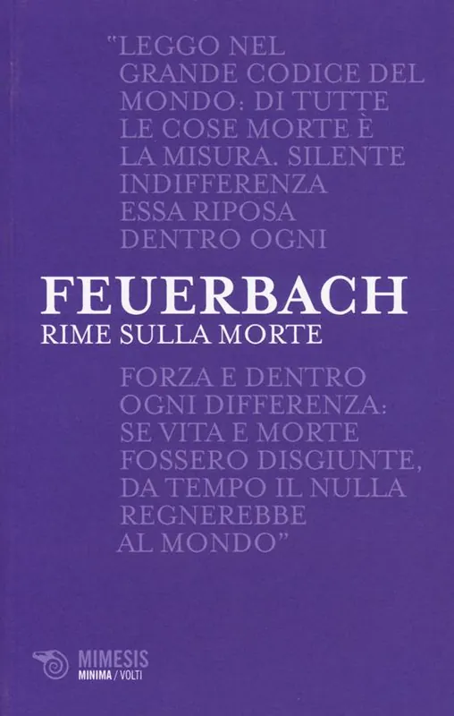 Occasione Imperdibile Rime sulla morte. Testo tedesco a fronte