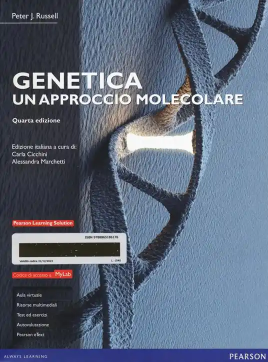 Genetica. Un approccio molecolare. Ediz. MyLab. Con espansione online Popolare