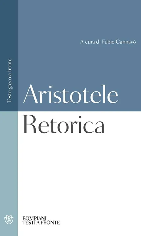 Retorica. Testo greco a fronte Offerta