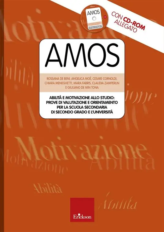 Spedito Oggi AMOS. Abilità e motivazione allo studio prove di valutazione e orientamento per la scuola secondaria di secondo grado e l‘università. Con CD-ROM