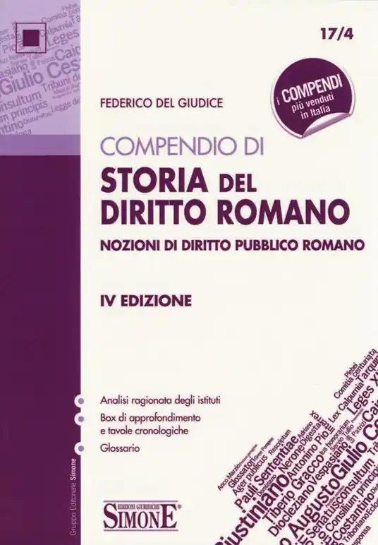 Prezzo Ridotto Compendio di storia del diritto romano. Nozioni di diritto pubblico romano