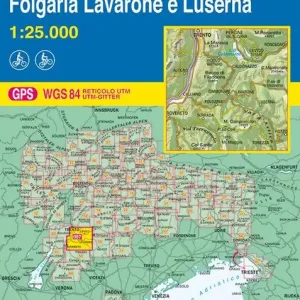 Prezzo Basso Levico. Altopiani di Folgaria, Lavarone e Luserna 1 25.000