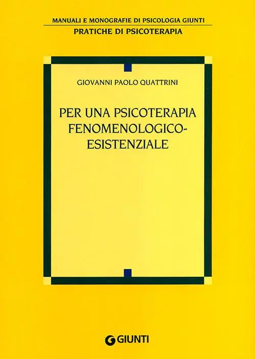 Per una psicoterapia fenomenologico-esistenziale A Buon Prezzo
