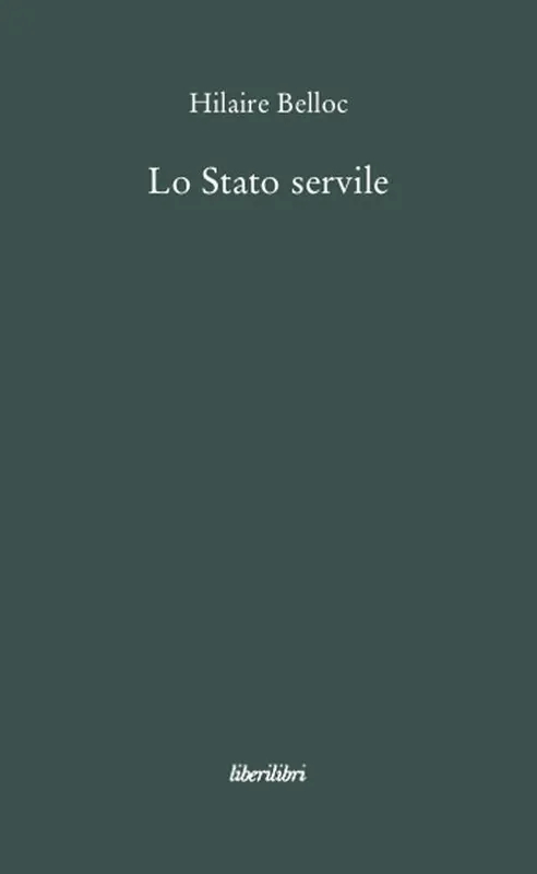 Offerta Speciale Lo stato servile