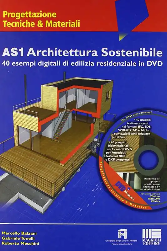 AS1 Architettura sostenibile. Con DVD Consegna Rapida