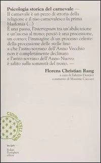 Acquista Ora Psicologia storica del carnevale