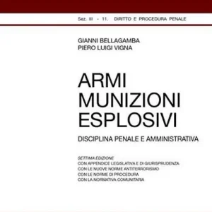 Armi, munizioni, esplosivi. Disciplina penale e amministrativa Affare