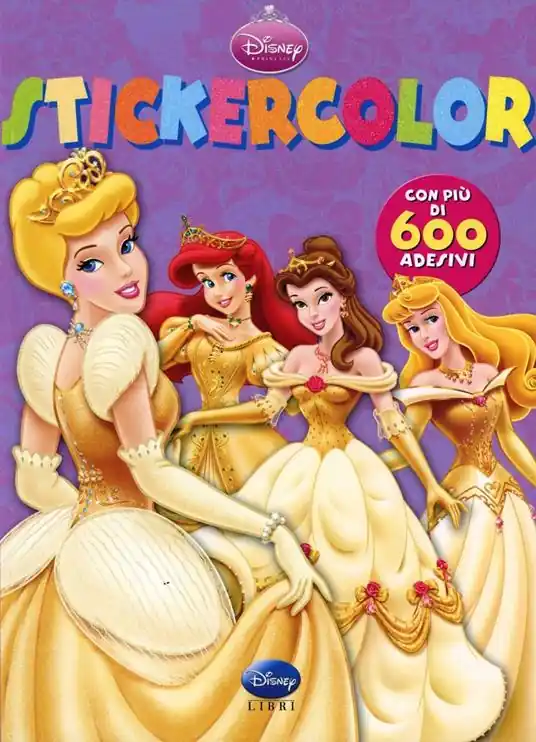 Principesse. Stickercolor. Con adesivi. Ediz. illustrata Promozione