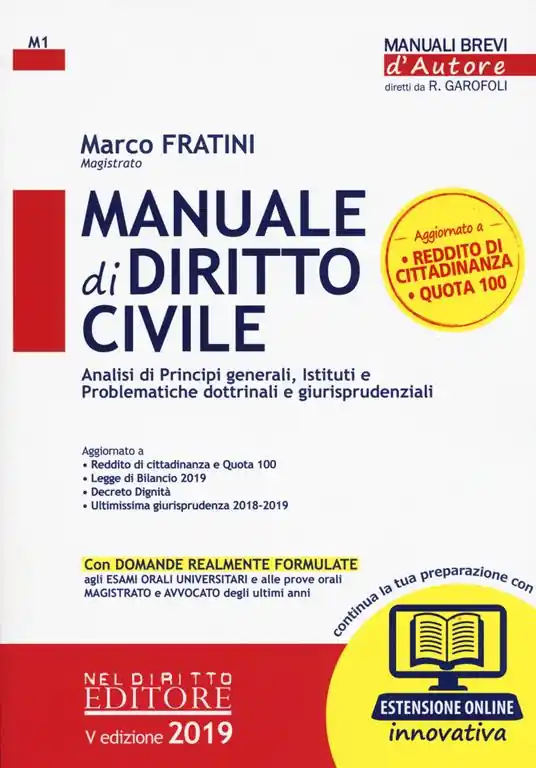 Bestseller Manuale di diritto civile. Con aggiornamento online