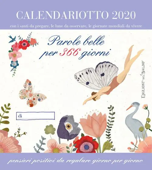 Parole belle per 365 giorni. Calendario 2020 Pagamento Sicuro