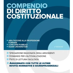 Consegna Rapida Compendio di diritto costituzionale