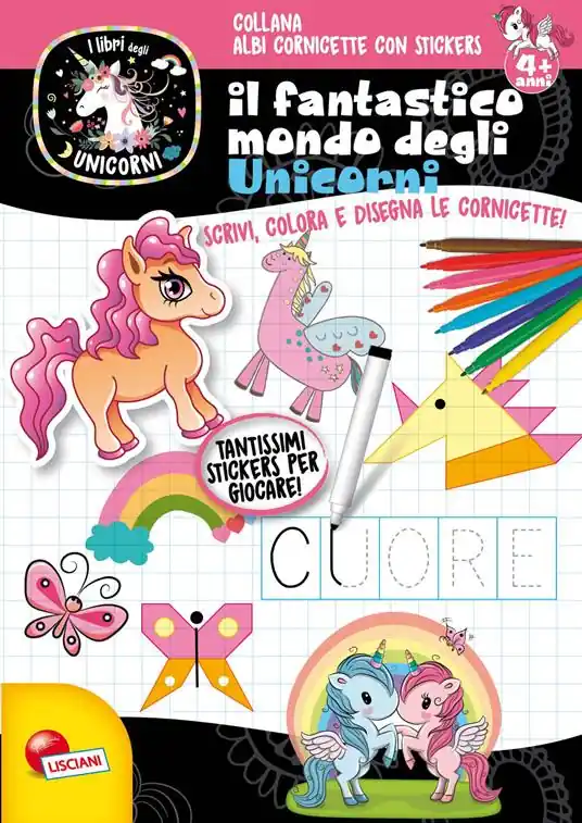 Affare Il fantastico mondo degli unicorni. Unicorni. Con adesivi. Ediz. illustrata