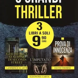3 grandi thriller Giallo alla stazione di Second Street-L‘imputato-Prova di innocenza Quantità Limitata