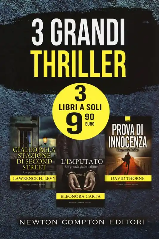 3 grandi thriller Giallo alla stazione di Second Street-L‘imputato-Prova di innocenza Quantità Limitata