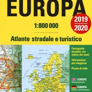 Sconto Europa. Atlante stradale e turistico 1 800.000