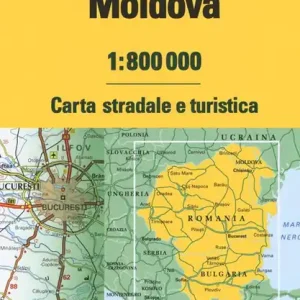 Direttamente Dal Produttore Romania. Bulgaria. Moldavia 1 800.000. Carta stradale e turistica