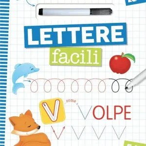 Compra Online Lettere facili. Con pennarello cancellabile