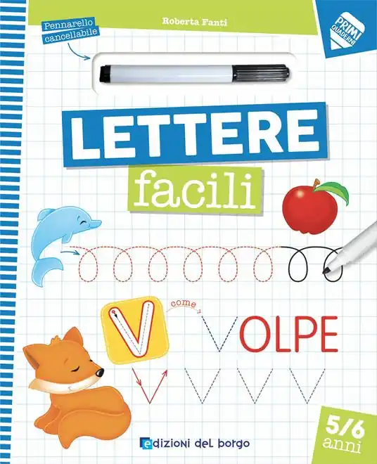 Compra Online Lettere facili. Con pennarello cancellabile