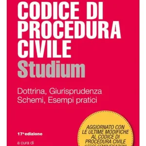 Economico Codice di procedura civile Studium. Dottrina, giurisprudenza, schemi, esempi pratici