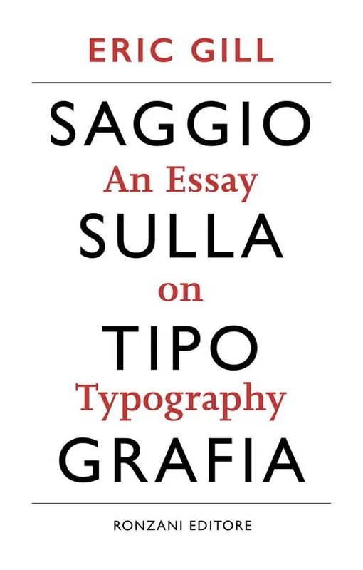 Solo Oggi Saggio sulla tipografia-An essay on typography. Ediz. illustrata
