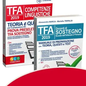 Affare TFA. Docenti di sostegno. Scuola dell‘infanzia e primaria-TFA. Competenze linguistiche. Teoria e quiz per la preparazione alla prova preselettiva. Kit