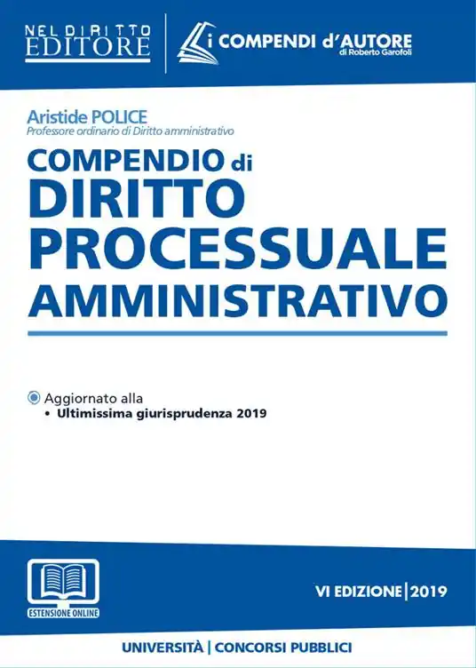 Compendio di diritto processuale amministrativo. Con aggiornamento online Reso Gratuito