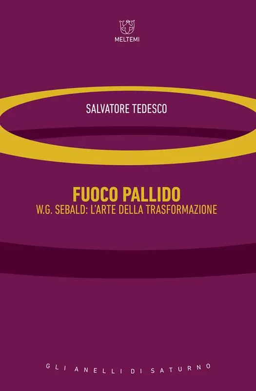Prezzo Conveniente Fuoco pallido. W.G. Sebald l‘arte della trasformazione