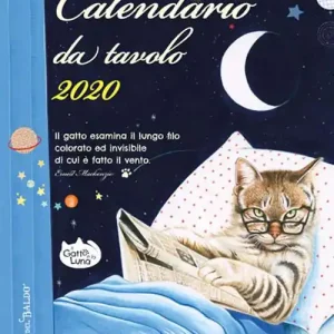 Ultimissimo Modello Il gatto e la luna. Calendario da tavolo 2020