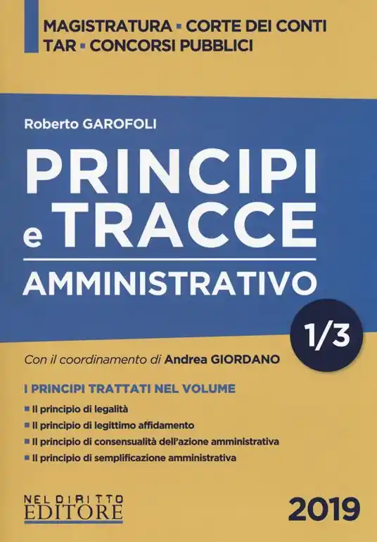 Must-Have Principi e tracce. Amministrativo. Vol. 1
