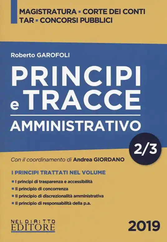 Prezzo Ridotto Principi e tracce. Amministrativo. Vol. 2