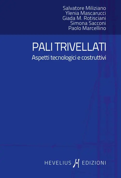 Prezzo Ridotto Pali trivellati. Aspetti tecnologici e costruttivi
