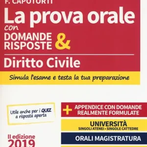 Soddisfatti O Rimborsati Diritto civile. La prova orale con domande & risposte