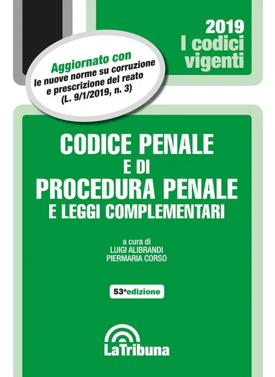 Codice penale e di procedura penale e leggi complementari Bestseller