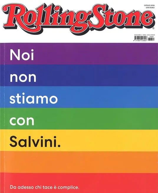 Bestseller Rivista Rolling Stone. Numero 7, Luglio 2018
