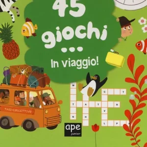 45 giochi in viaggio. Con gadget. Ediz. a spirale Miglior Prezzo