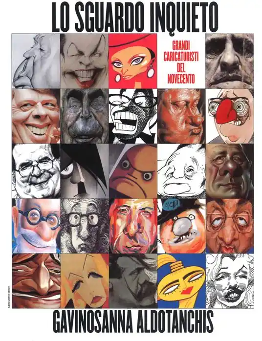 Lo sguardo inquieto. Grandi caricaturisti del Novecento. Ediz. a colori Offerta Lampo
